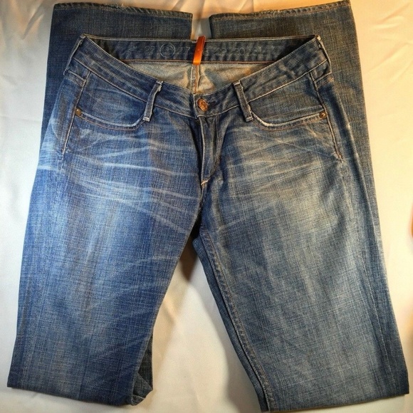 Earnest Sewn Denim -  Earnest Sewn Ins 33” Tall Signed Women Bootcut